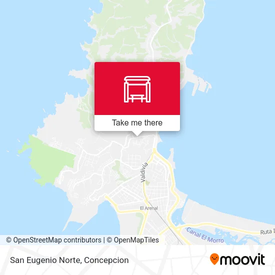 Mapa de San Eugenio Norte