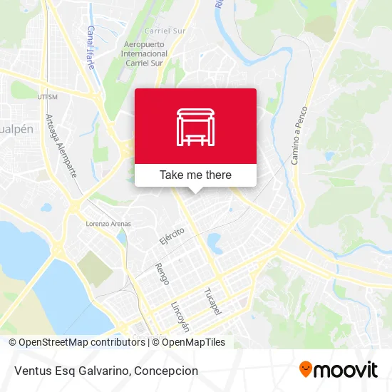 Mapa de Ventus Esq Galvarino