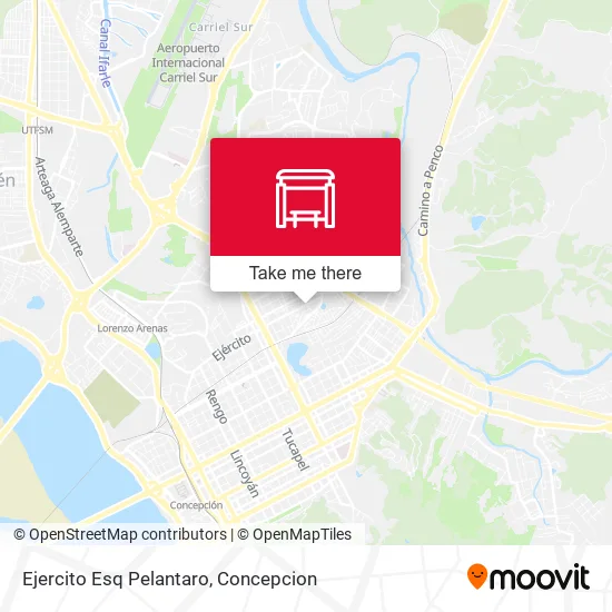 Mapa de Ejercito Esq Pelantaro