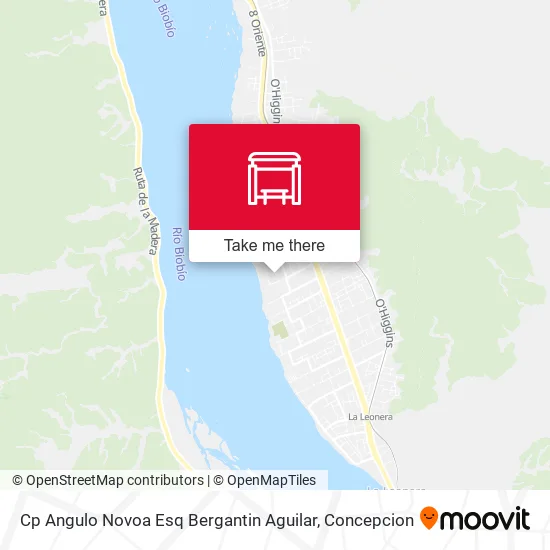 Mapa de Cp Angulo Novoa Esq Bergantin Aguilar
