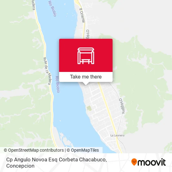 Mapa de Cp Angulo Novoa Esq Corbeta Chacabuco