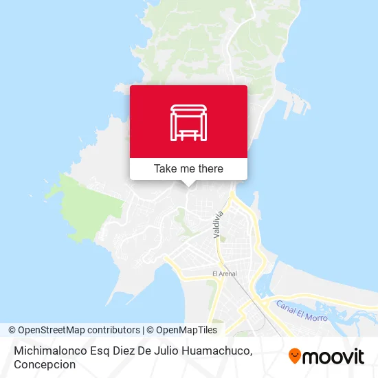 Mapa de Michimalonco Esq Diez De Julio Huamachuco