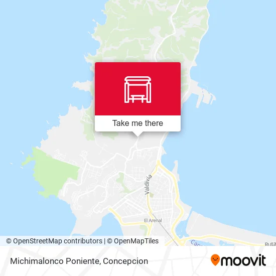Mapa de Michimalonco  Poniente