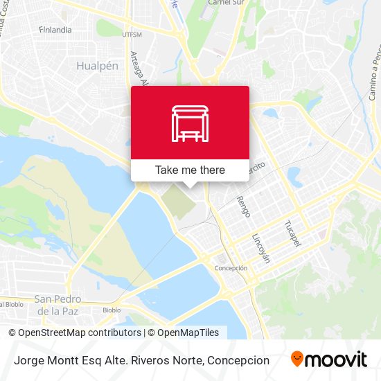 Mapa de Jorge Montt Esq Alte. Riveros  Norte