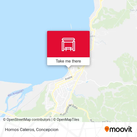 Mapa de Hornos Caleros