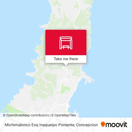 Mapa de Michimalonco Esq Inaqueipo  Poniente