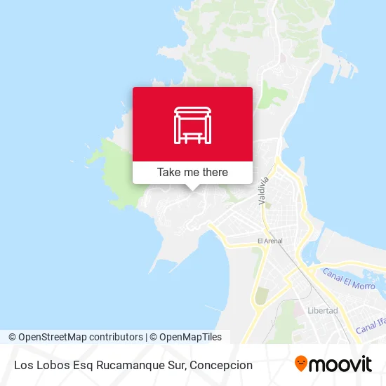 Mapa de Los Lobos Esq Rucamanque  Sur