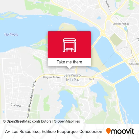 Mapa de Av. Las Rosas Esq. Edificio Ecoparque