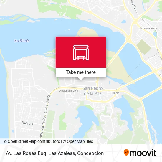 Mapa de Av. Las Rosas Esq. Las Azaleas
