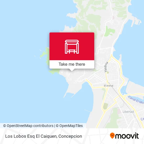 Mapa de Los Lobos Esq El Caiquen