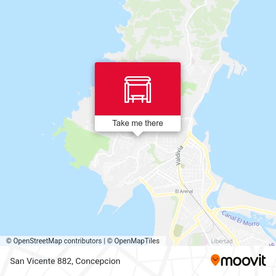 Mapa de San Vicente 882