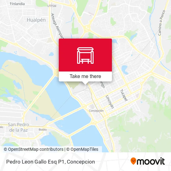 Mapa de Pedro Leon Gallo Esq P1