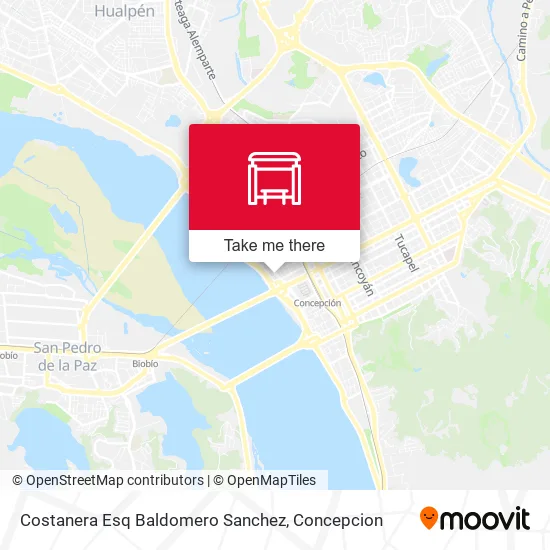 Mapa de Costanera Esq Baldomero Sanchez
