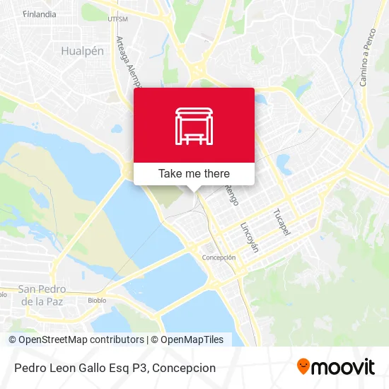 Mapa de Pedro Leon Gallo Esq P3