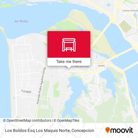 Los Boldos Esq Los Maquis  Norte map
