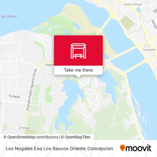 Mapa de Los Nogales Esq Los Saucos  Oriente