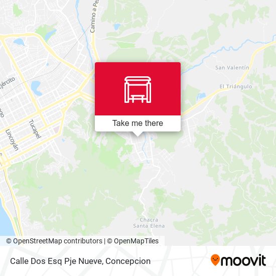 Calle Dos Esq Pje Nueve map