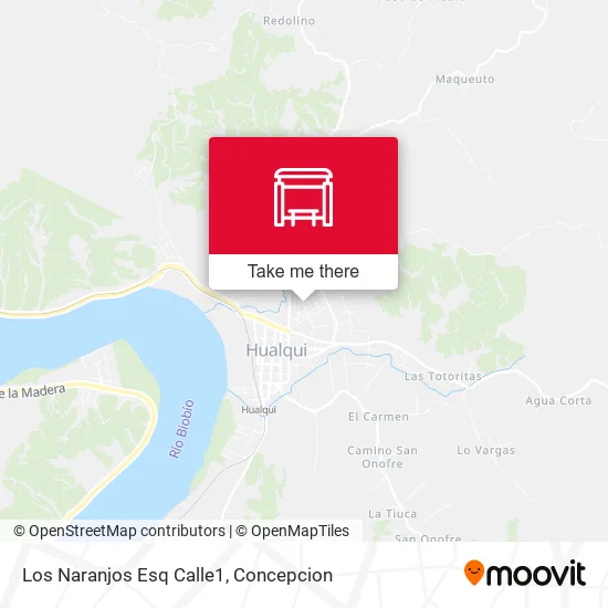 Mapa de Los Naranjos Esq Calle1
