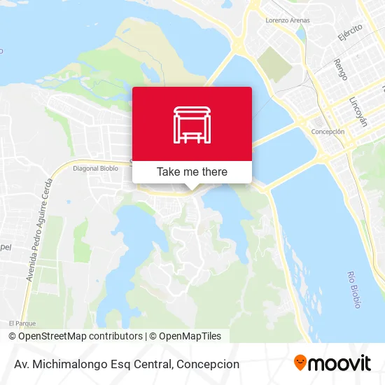Mapa de Av. Michimalongo Esq Central