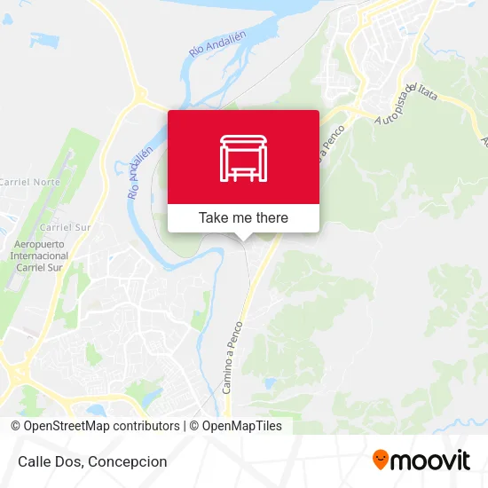 Mapa de Calle Dos