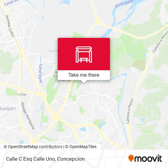 Mapa de Calle C Esq Calle Uno