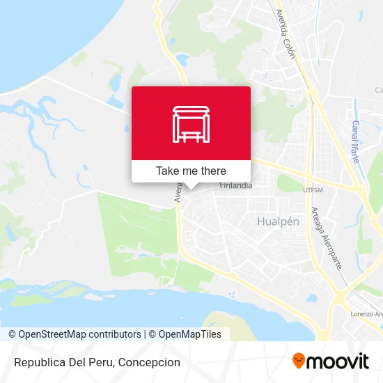 Mapa de Republica Del Peru