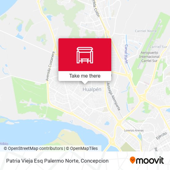 Patria Vieja Esq Palermo  Norte map