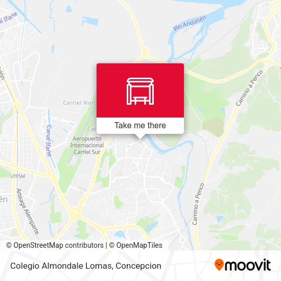 Colegio Almondale Lomas map