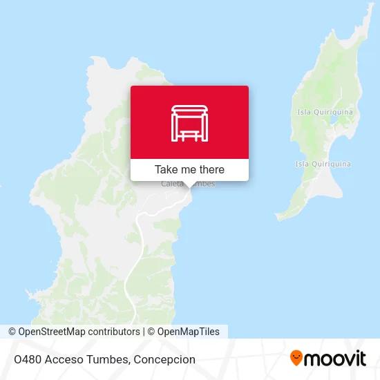 Mapa de O480 Acceso Tumbes