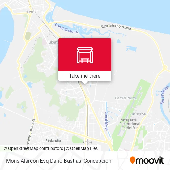 Mapa de Mons Alarcon Esq Dario Bastias