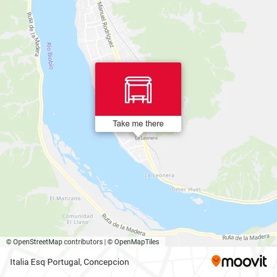 Mapa de Italia Esq Portugal