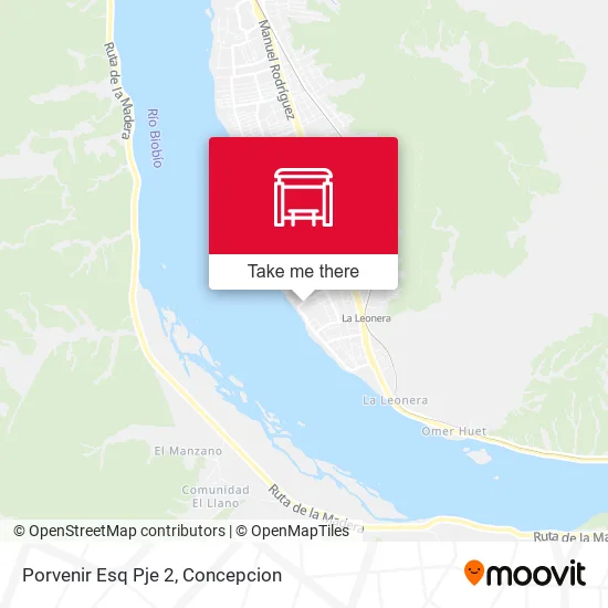 Mapa de Porvenir Esq Pje 2