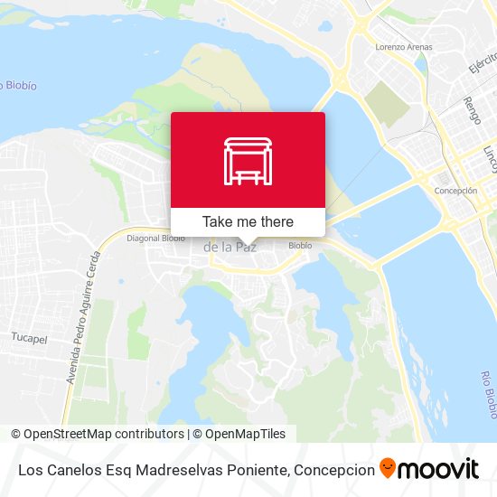 Mapa de Los Canelos Esq Madreselvas  Poniente