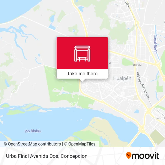 Mapa de Urba Final Avenida Dos