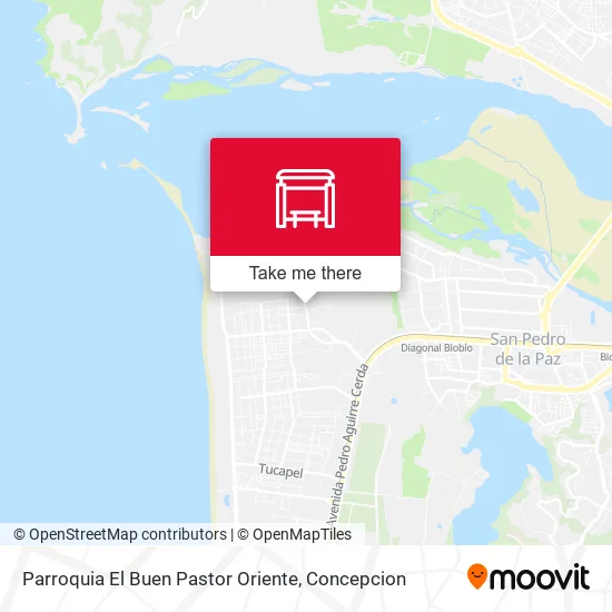 Mapa de Parroquia El Buen Pastor  Oriente