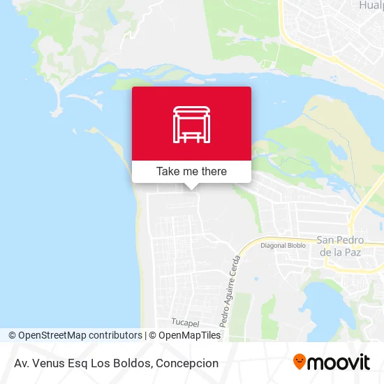 Mapa de Av. Venus Esq Los Boldos