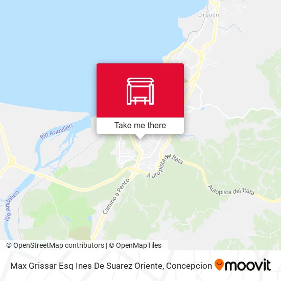 Mapa de Max Grissar Esq Ines De Suarez  Oriente