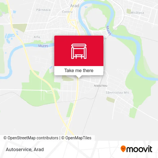 Autoservice map