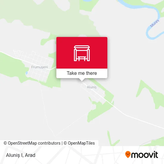 Aluniș I map