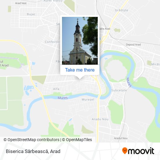 Biserica Sârbească map