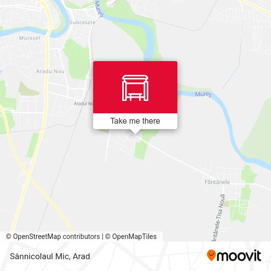 Sânnicolaul Mic map