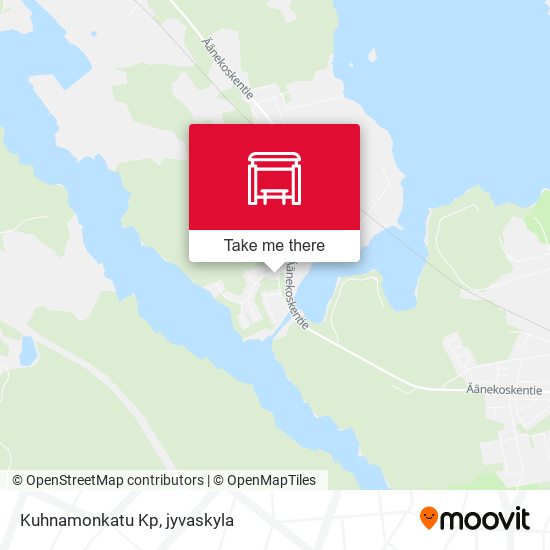 Kuhnamonkatu Kp map