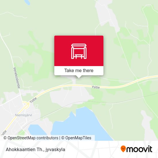 Ahokkaantien Th. map
