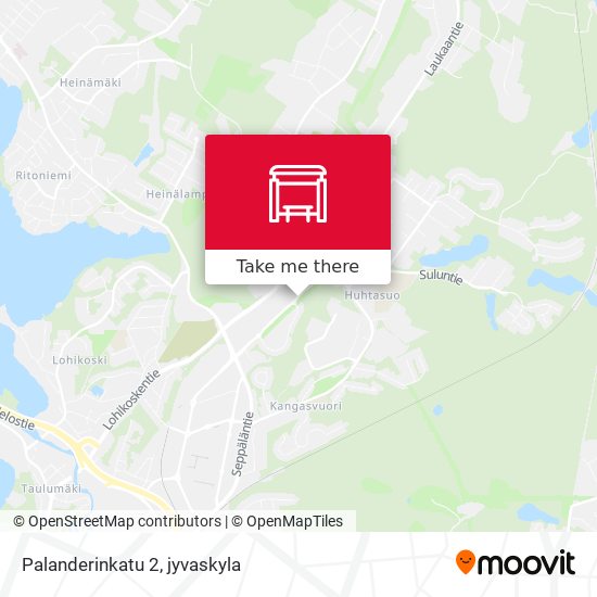 Palanderinkatu 2 map