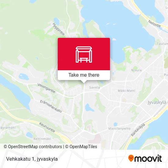 Vehkakatu 1 map