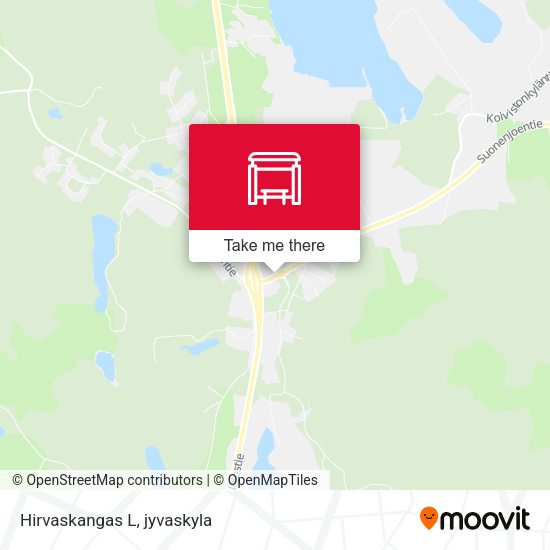 Hirvaskangas L map