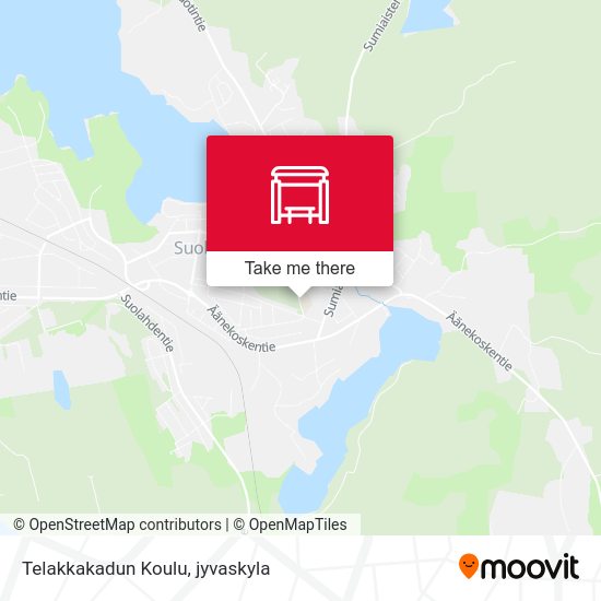 Telakkakadun Koulu map