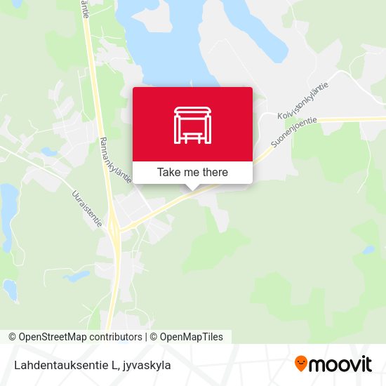 Lahdentauksentie L map