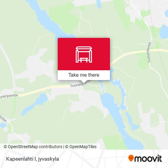 Kapeenlahti I map