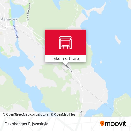 Pakokangas E map